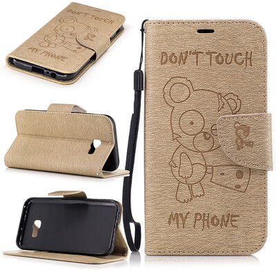 Gold Bear Style Embossing Classic Flip Cover with Stand Function and Credit Card Slot for SAMSUNG Galaxy A5 2017/A520
Gold Bear Style Embossing Classic Flip Cover with Stand Function and Credit Card Slot for SAMSUNG Galaxy A5 2017/A520