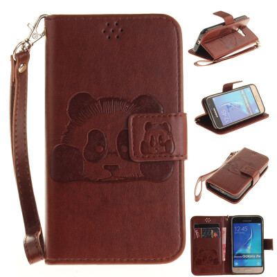 Brown Panda Style Embossing Classic Flip Cover with Stand Function and Credit Card Slot for SAMSUNG GALAXY J1 2016/J120
Brown Panda Style Embossing Classic Flip Cover with Stand Function and Credit Card Slot for SAMSUNG GALAXY J1 2016/J120
