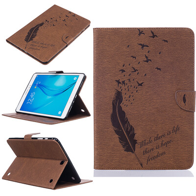 Brown feathers Style Embossing Classic Flip Cover with Stand Function and Credit Card Slot for Samsung Galaxy Tab A 9.7 T550
Brown feathers Style Embossing Classic Flip Cover with Stand Function and Credit Card Slot for Samsung Galaxy Tab A 9.7 T550
