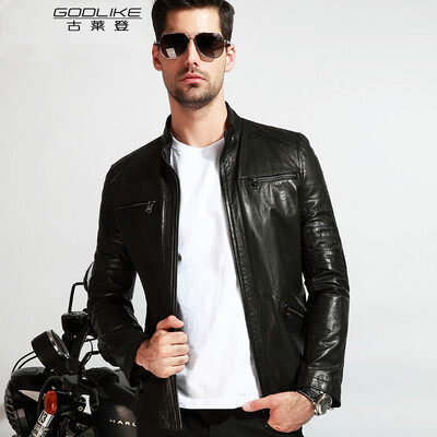 Mens leather jacket long sleeve autumn witer clothing genuine sheepskin coat real leather the newest style
Mens leather jacket long sleeve autumn witer clothing genuine sheepskin coat real leather the newest style