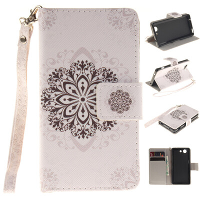 Datura flowers Design PU Leather Flip Cover Wallet Card Holder Case for SONY Xperia Z3 Compact/Z3 mini
Datura flowers Design PU Leather Flip Cover Wallet Card Holder Case for SONY Xperia Z3 Compact/Z3 mini