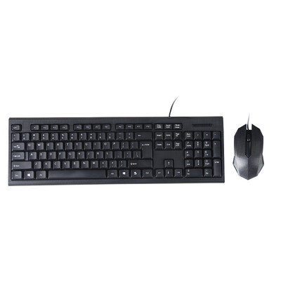 Kyrgyzstan election (GESOBYTE) KM816 wired keyboard and mouse set PS2 round keyboard USB mouse and keyboard and mouse set black
Kyrgyzstan election (GESOBYTE) KM816 wired keyboard and mouse set PS2 round keyboard USB mouse and keyboard and mouse set black