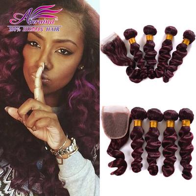 Malaysian Loose Wave Virgin Human Hair 3 Bundles With Full Lace Closure 99j Loose Wave Extension With A Big Promotion
Malaysian Loose Wave Virgin Human Hair 3 Bundles With Full Lace Closure 99j Loose Wave Extension With A Big Promotion