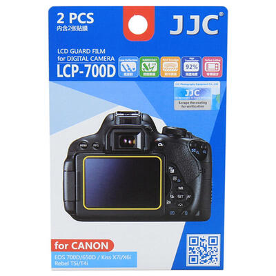 JJC LCP-700D Canon EOS 700D специальная камера пленочная пленка защитная пленка высокая проницаемость через скретч-экран защитная пленка 2 комплекта
JJC LCP-700D Canon EOS 700D специальная камера пленочная пленка защитная пленка высокая проницаемость через скретч-экран защитная пленка 2 комплекта