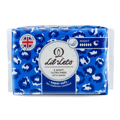Lilai Leth (LIL-LETS) sanitary napkins supersoft night with 8 320mm (China Taiwan original
Lilai Leth (LIL-LETS) sanitary napkins supersoft night with 8 320mm (China Taiwan original