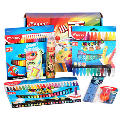 Ма Peide (Maped) CH899927 Paint Набор (акварель цвета пера карандаш + + пастельная точилка + линейка + ластик)
Ма Peide (Maped) CH899927 Paint Набор (акварель цвета пера карандаш + + пастельная точилка + линейка + ластик)