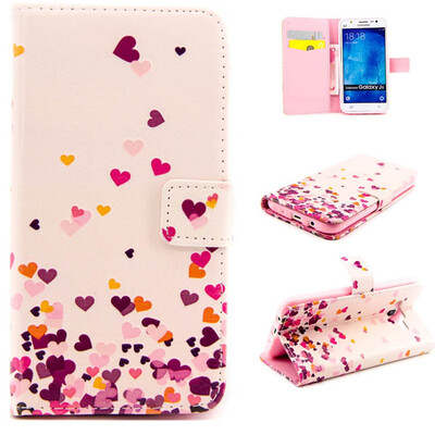 Pink Heart Design PU Leather Flip Cover Wallet Card Holder Case for SAMSUNG GALAXY J5
Pink Heart Design PU Leather Flip Cover Wallet Card Holder Case for SAMSUNG GALAXY J5