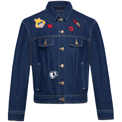 Semir Women&39s washed denim jacket letter straight jacket jacket jacket 30316080173 cowboy dark blue XL
Semir Women&39s washed denim jacket letter straight jacket jacket jacket 30316080173 cowboy dark blue XL