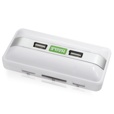 HAILE Hailai HU-07 mini square 6 USB20HUB hub multi-function card reader desktop Apple&other ordinary notebook general divider 80cm white
HAILE Hailai HU-07 mini square 6 USB20HUB hub multi-function card reader desktop Apple&other ordinary notebook general divider 80cm white