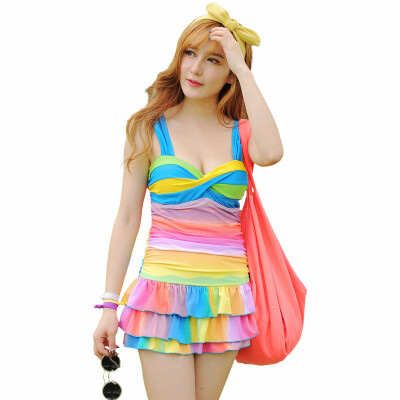 Qihai (QIHAI) 5151-3 Siamese skirt-type flat-angle hot spring steel tent was thin cover belly swimsuit women big chest small chest gather blue XL code
Qihai (QIHAI) 5151-3 Siamese skirt-type flat-angle hot spring steel tent was thin cover belly swimsuit women big chest small chest gather blue XL code