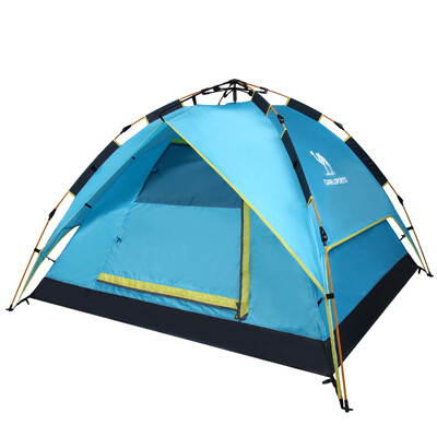 Camel CAMEL outdoor hydraulic automatic tent camping rainproof shade four seasons double tents A6S3H8111 blue
Camel CAMEL outdoor hydraulic automatic tent camping rainproof shade four seasons double tents A6S3H8111 blue