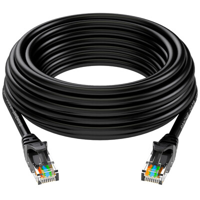 Shanze SAMZHE CAH-6080 six CAT6 Gigabit eight-core twisted-pair network jumper computer cable black 8 meters
Shanze SAMZHE CAH-6080 six CAT6 Gigabit eight-core twisted-pair network jumper computer cable black 8 meters