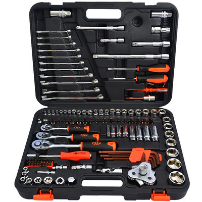 Huafeng Duojiao HF-81120A 1 121pcs set of professional-grade auto repair tool set steam insurance suits machine repair sets machine repair sets integrated vehicle maintenance toolbox
Huafeng Duojiao HF-81120A 1 121pcs set of professional-grade auto repair tool set steam insurance suits machine repair sets machine repair sets integrated vehicle maintenance toolbox