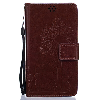 Brown Lovers and Dandelion Style Embossing Classic Flip Cover with Stand Function and Credit Card Slot for LG G4
Brown Lovers and Dandelion Style Embossing Classic Flip Cover with Stand Function and Credit Card Slot for LG G4