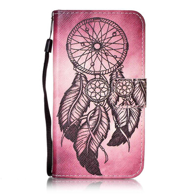 Maroon Wind Chimes Design PU Leather Flip Cover Wallet Card Holder Case for Huawei Y5 II
Maroon Wind Chimes Design PU Leather Flip Cover Wallet Card Holder Case for Huawei Y5 II