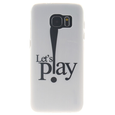 Let's Play Pattern Soft Thin TPU Rubber Silicone Gel Case Cover for SAMSUNG GALAXY S7 Edge
Let's Play Pattern Soft Thin TPU Rubber Silicone Gel Case Cover for SAMSUNG GALAXY S7 Edge