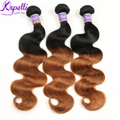 Ombre Hair Extensions 7A Kapelli Ombre Brazilian Hair 3 Bundle Soft Brazilian Virgin Hair Body Wave Nice Ombre Human Hair T1B30
Ombre Hair Extensions 7A Kapelli Ombre Brazilian Hair 3 Bundle Soft Brazilian Virgin Hair Body Wave Nice Ombre Human Hair T1B30