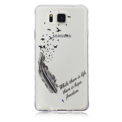 Feathers&birds Pattern Soft Thin TPU Rubber Silicone Gel Case Cover for SAMSUNG GALAXY Alpha G850
Feathers&birds Pattern Soft Thin TPU Rubber Silicone Gel Case Cover for SAMSUNG GALAXY Alpha G850
