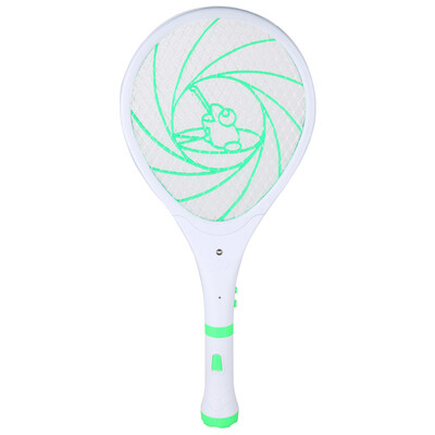 Green Chi rechargeable multi-function flashlight electric mosquito swatter safety anti-electric shock deworming LED lights mosquito fly swatter three-layer large net surface mosquito killing mosquito killer
Green Chi rechargeable multi-function flashlight electric mosquito swatter safety anti-electric shock deworming LED lights mosquito fly swatter three-layer large net surface mosquito killing mosquito killer