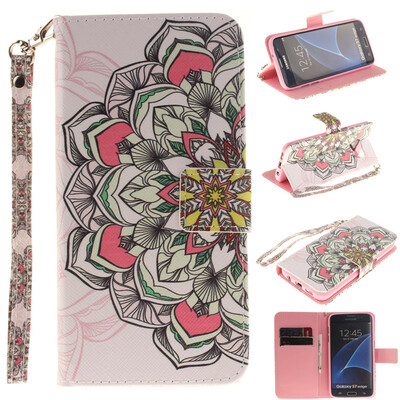 Multilateral flowers Design PU Leather Flip Cover Wallet Card Holder Case for SAMSUNG GALAXY S7 Edge
Multilateral flowers Design PU Leather Flip Cover Wallet Card Holder Case for SAMSUNG GALAXY S7 Edge