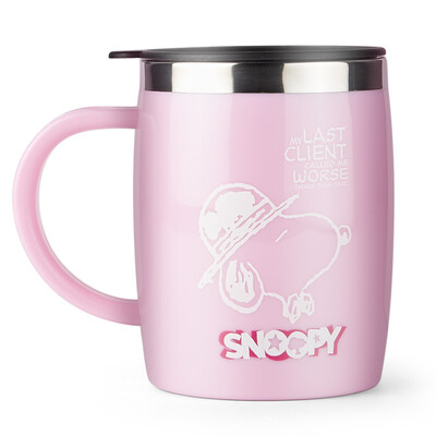 Snoopy (SNOOPY) белых воротничков офис пара случайных чашки стали кружка из нержавеющей 350мл белый SP-N109
Snoopy (SNOOPY) белых воротничков офис пара случайных чашки стали кружка из нержавеющей 350мл белый SP-N109