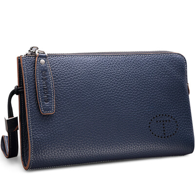 Teemzone delicacies headband leather zipper handbag large capacity men and women handbag S3015 blue large
Teemzone delicacies headband leather zipper handbag large capacity men and women handbag S3015 blue large