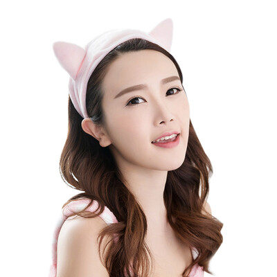 Three Lee super soft cat ears modeling hair band with Korean version of the lovely hoop 9 × 23cm wash makeup makeup scarf mixed with 2
Three Lee super soft cat ears modeling hair band with Korean version of the lovely hoop 9 × 23cm wash makeup makeup scarf mixed with 2