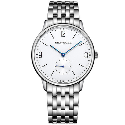 Seagull (SeaGull) watch the trend of slim fashion manual machine male watch black plate black belt 819.17.6004
Seagull (SeaGull) watch the trend of slim fashion manual machine male watch black plate black belt 819.17.6004