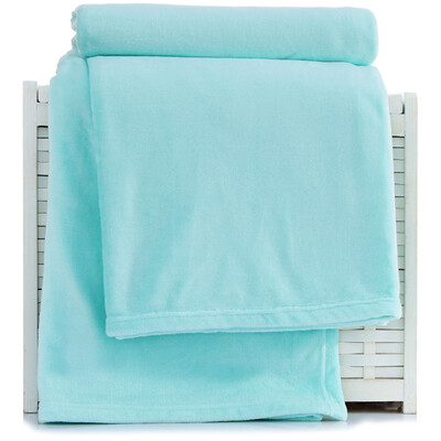 SuLi plain good quality super soft flannel single blanket 150 × 200cm home office lunch four seasons universal cover blanket mint color
SuLi plain good quality super soft flannel single blanket 150 × 200cm home office lunch four seasons universal cover blanket mint color