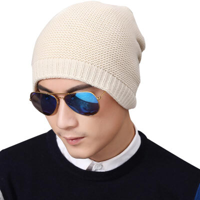 Mengsk (MSEK) MMZ160109 autumn and winter men's wool cap plus velvet warm knit hat beige
Mengsk (MSEK) MMZ160109 autumn and winter men's wool cap plus velvet warm knit hat beige