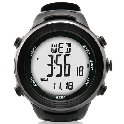 EZON should be accurate outdoor sports watch men climbing table compass multi-function watch couple watches H011E11 black
EZON should be accurate outdoor sports watch men climbing table compass multi-function watch couple watches H011E11 black