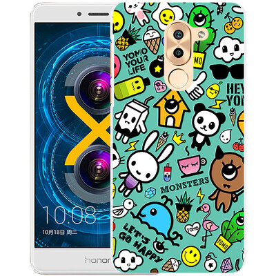 YOMO Huawei glory play 6X mobile phone case mobile phone protection sets Huawei glory 6X phone shell embossed texture hard shell series monster graffiti
YOMO Huawei glory play 6X mobile phone case mobile phone protection sets Huawei glory 6X phone shell embossed texture hard shell series monster graffiti
