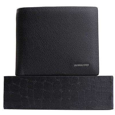 Burson BOSSsunwen Men's Wallets Men's Crosses Wallet Wallet Business Fashion Short Wallet Simple Air Ticket Box S56-212610A1D Black
Burson BOSSsunwen Men's Wallets Men's Crosses Wallet Wallet Business Fashion Short Wallet Simple Air Ticket Box S56-212610A1D Black