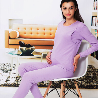Aibo paternity clothing pregnant women nursing clothing autumn clothes pants suit pregnant women pajamas side open breasts M305 purple
Aibo paternity clothing pregnant women nursing clothing autumn clothes pants suit pregnant women pajamas side open breasts M305 purple