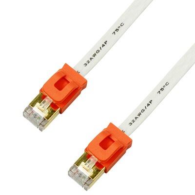 PowerSync CAT7-GFIMG29 seven types of cable 2 meters Gigabit flat cable shielded gold-plated copper cable lily white
PowerSync CAT7-GFIMG29 seven types of cable 2 meters Gigabit flat cable shielded gold-plated copper cable lily white