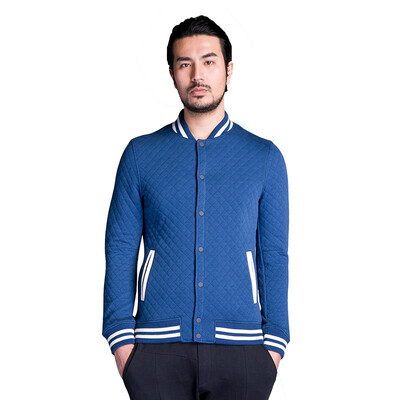 YOMS тонкого хлопка вязать свитер М-стороннего ромбовидный воздушного слой моды жаккардового кардиган куртка 52203003 Синего S 
YOMS тонкого хлопка вязать свитер М-стороннего ромбовидный воздушного слой моды жаккардового кардиган куртка 52203003 Синего S