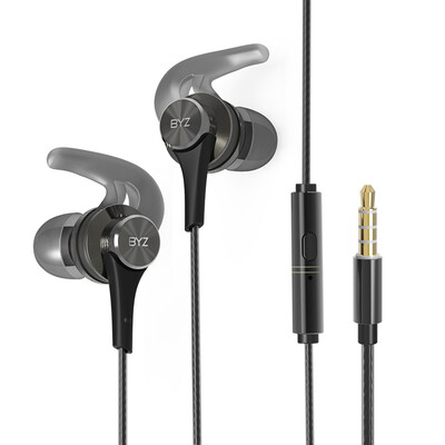 BYZ Q8 high fidelity dynamic in-ear type music headset headset with wheat metal mobile phone headset gun color
BYZ Q8 high fidelity dynamic in-ear type music headset headset with wheat metal mobile phone headset gun color