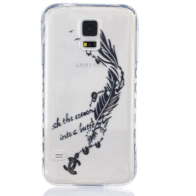 Black feathers Pattern Soft Thin TPU Rubber Silicone Gel Case Cover for SAMSUNG GALAXY S5
Black feathers Pattern Soft Thin TPU Rubber Silicone Gel Case Cover for SAMSUNG GALAXY S5