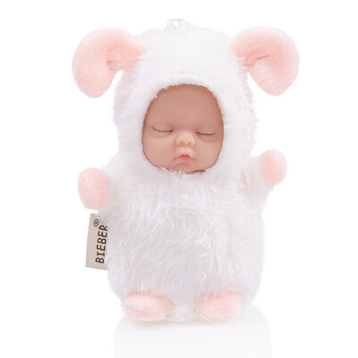 Bibo BIEBER mini super-sprinkle small ornaments series sleep dolls to appease dolls plush doll doll simulation baby to appease toys high 10CM sheep sheep white
Bibo BIEBER mini super-sprinkle small ornaments series sleep dolls to appease dolls plush doll doll simulation baby to appease toys high 10CM sheep sheep white
