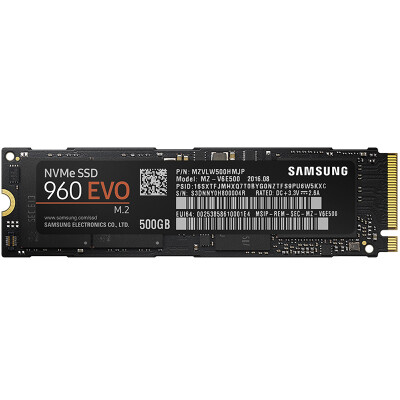 

SSD накопитель SAMSUNG 960 EVO M.2 NVMe,500 GB