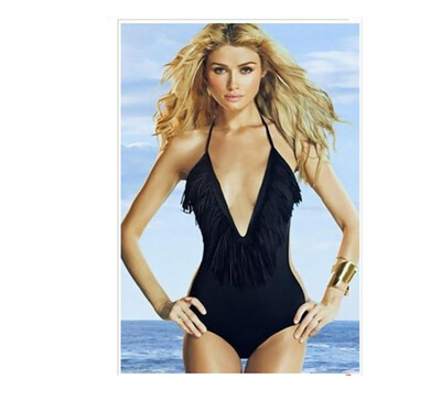 Sexy Fashion Women Tassel Deep V Halter Monokini Bikini One Piece Swimsuit Dress 330038 330045
Sexy Fashion Women Tassel Deep V Halter Monokini Bikini One Piece Swimsuit Dress 330038 330045