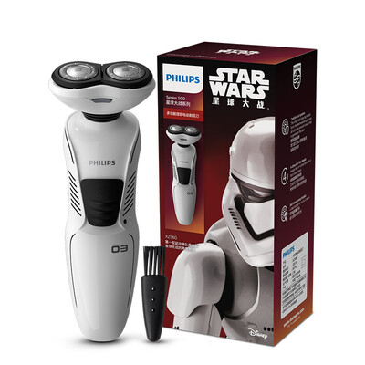 Philips (PHILIPS) электрическая бритва Star Wars Storm Warrior версия всей бритвы для стирки воды XZ580 / 04
Philips (PHILIPS) электрическая бритва Star Wars Storm Warrior версия всей бритвы для стирки воды XZ580 / 04