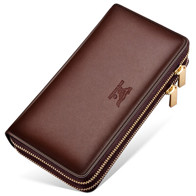 Seven wolves men&39s wallet first layer of leather double zipper suitcase business multi-functional package 2017 new 1A2154083-02 brown
Seven wolves men&39s wallet first layer of leather double zipper suitcase business multi-functional package 2017 new 1A2154083-02 brown