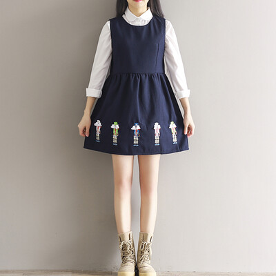 CITYPLUS School of Arts&Arts Fan embroidery Academy Wind Vest Dresses Female CWQZ16Q454 Navy
CITYPLUS School of Arts&Arts Fan embroidery Academy Wind Vest Dresses Female CWQZ16Q454 Navy