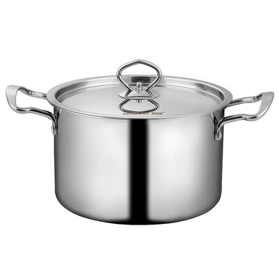 Golden Key GOLDEN KEY soup pot 20cm classic stainless steel thick fashion soup pot GK-Q20J1
Golden Key GOLDEN KEY soup pot 20cm classic stainless steel thick fashion soup pot GK-Q20J1