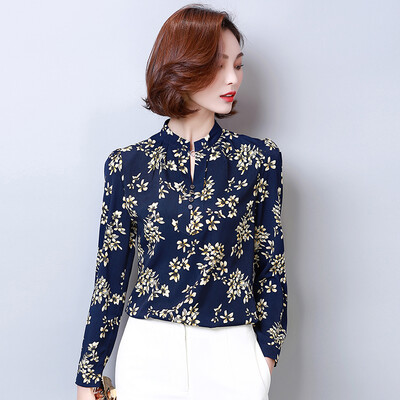 sustory Women&39s Wear 2017 Spring Chiffon Shirt Female Long Sleeve Korean T-shirt V-necked Occupation Wearing Pullover Tide SU044 Blue
sustory Women&39s Wear 2017 Spring Chiffon Shirt Female Long Sleeve Korean T-shirt V-necked Occupation Wearing Pullover Tide SU044 Blue