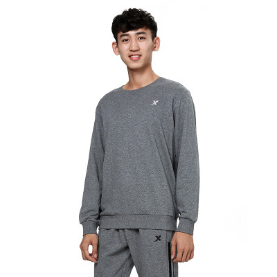 XTEP) Men's sweater sports shirt casual fashion long-sleeved T-shirt collar round neck sportswear 884429059141 light gray gray
XTEP) Men's sweater sports shirt casual fashion long-sleeved T-shirt collar round neck sportswear 884429059141 light gray gray