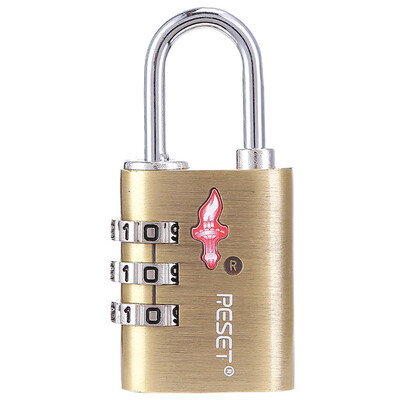 RESET RST-050 European Customs TSA luggage lock lock padlock lock lock copper out luggage lock
RESET RST-050 European Customs TSA luggage lock lock padlock lock lock copper out luggage lock