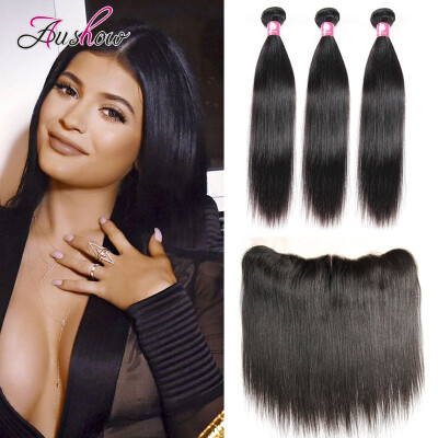 Ear To Ear Lace Frontal Closure With Bundles 8A Brazilian Virgin Hair Bundles With Lace Closures Brazilian Straight Wave With Clos
Ear To Ear Lace Frontal Closure With Bundles 8A Brazilian Virgin Hair Bundles With Lace Closures Brazilian Straight Wave With Clos