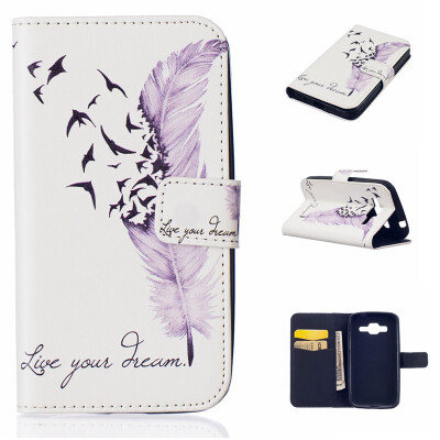 Plumes Design PU Leather Flip Cover Wallet Card Holder Case for SAMSUNG GALAXY CORE Prime G360
Plumes Design PU Leather Flip Cover Wallet Card Holder Case for SAMSUNG GALAXY CORE Prime G360